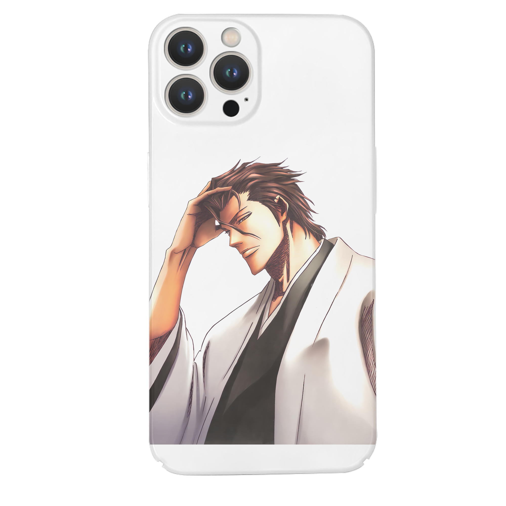 （画像用） ブリーチ 藍染 惣右介（あいぜん そうすけ） BLEACH Aizen Sousuke 【iPhone 14シリーズ対応】ハードケース